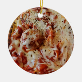 Ornamento de Navidad Spaghetti y Meatball