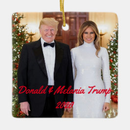 Ornamento de Navidad Trump / Pence