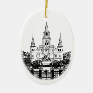 Ornamento de New Orleans de la catedral de St.