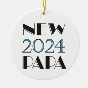 Ornamento de New Papa de 2024