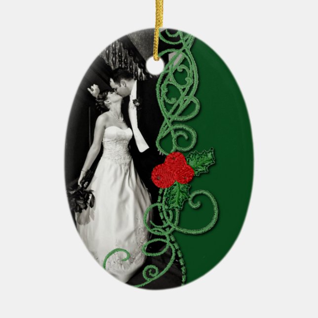 Ornamento de Newly Wed (Frente)