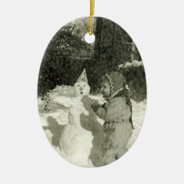 Ornamento de nieve (Frente)