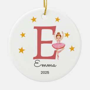 Ornamento de nombre de letra personalizado, Baller