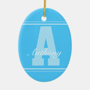 Ornamento de nombre tipográfico personalizado