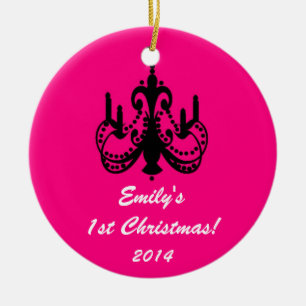 Ornamento de nombres personalizados de Moda de can