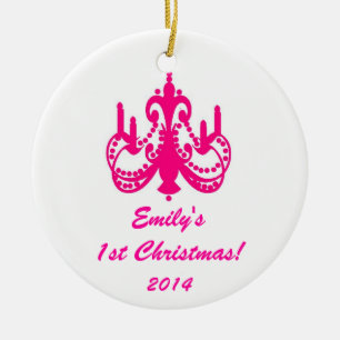 Ornamento de nombres personalizados de Moda de can