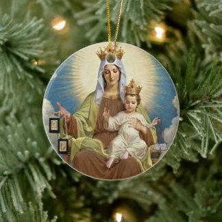 Ornamento De Nuestra Señora Del Círculo De Carmel
