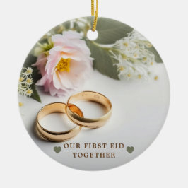 Ornamento de nuestro primer Eid Juntos