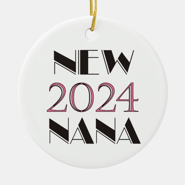 Ornamento de Nueva Nana de 2024 (Frente)