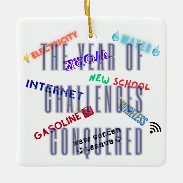 Ornamento de nuevos desafíos de orden especial (Anverso)