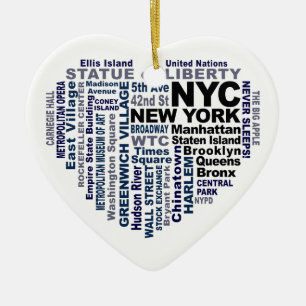 Ornamento de NYC - personalizable