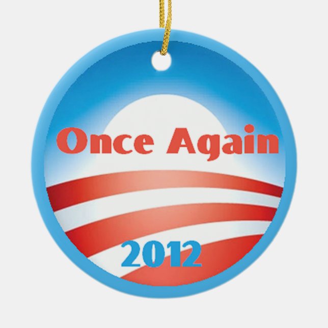Ornamento de Obama 2012 (Frente)