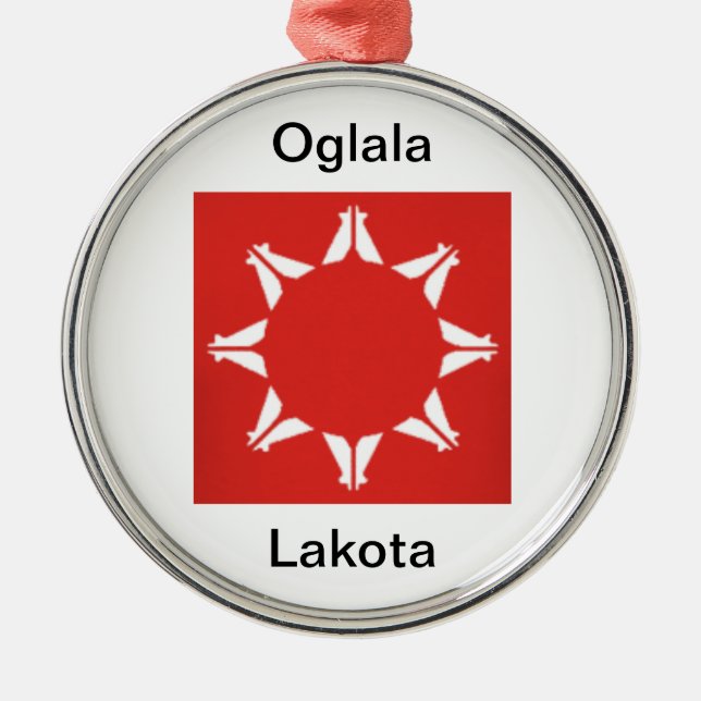 Ornamento de Oglala Lakota (Frente)