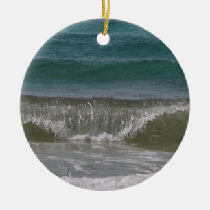 Ornamento de olas oceánicas