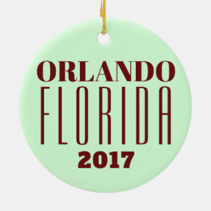 Ornamento de Orlando adaptable, la Florida
