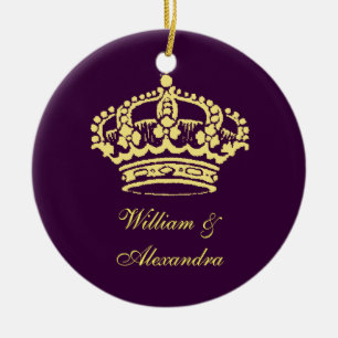 Ornamento de oro de la corona