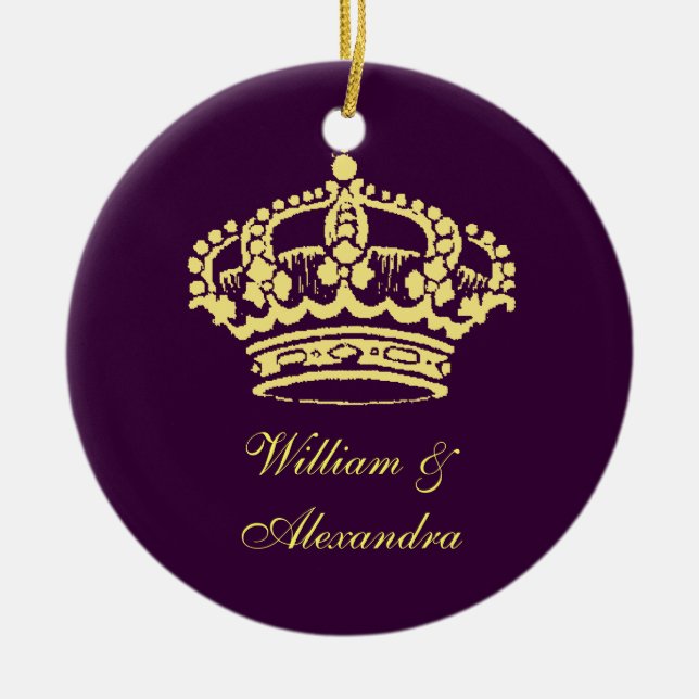 Ornamento de oro de la corona (Frente)