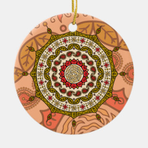 Ornamento de oro de Mehndi Fantasy