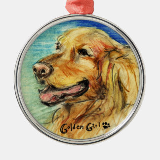 Ornamento de oro del chica