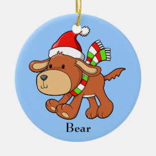 Ornamento de "oso" de los navidades