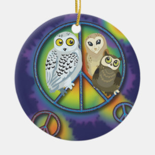 Ornamento de Owl~ de la paz
