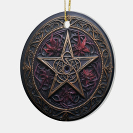 Ornamento de Pagan Pentagram