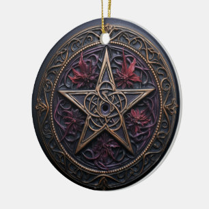 Ornamento de Pagan Pentagram