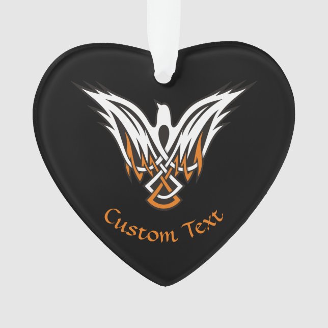 Ornamento de pájaro celta (Anverso)