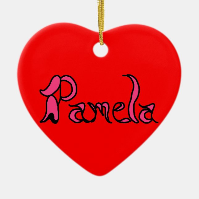 Ornamento de Pamela (Frente)