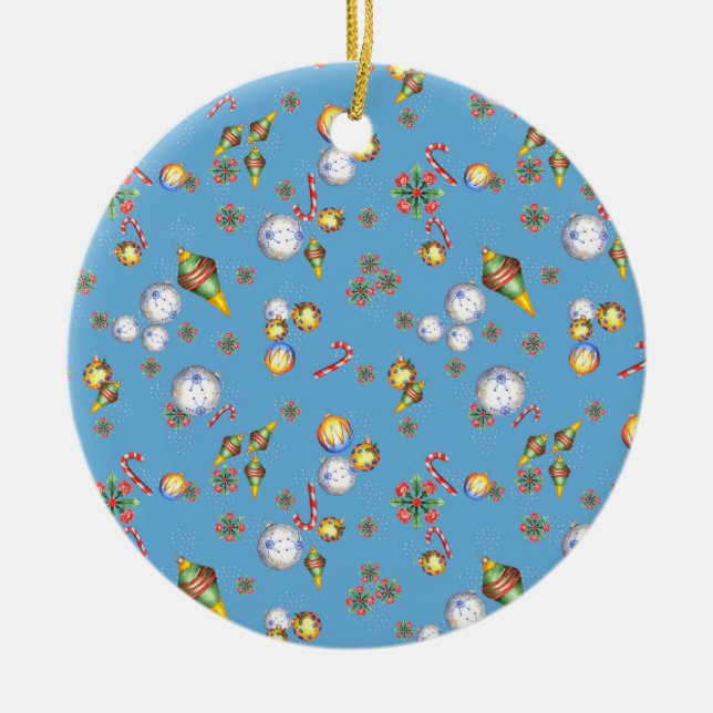 Ornamento de papel de Navidades de Ucrania (Frente)