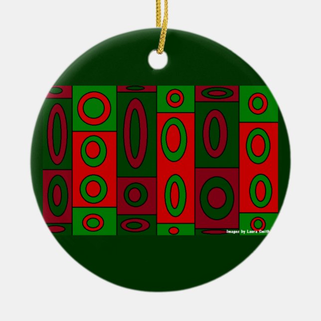 Ornamento de papel del navidad (Frente)