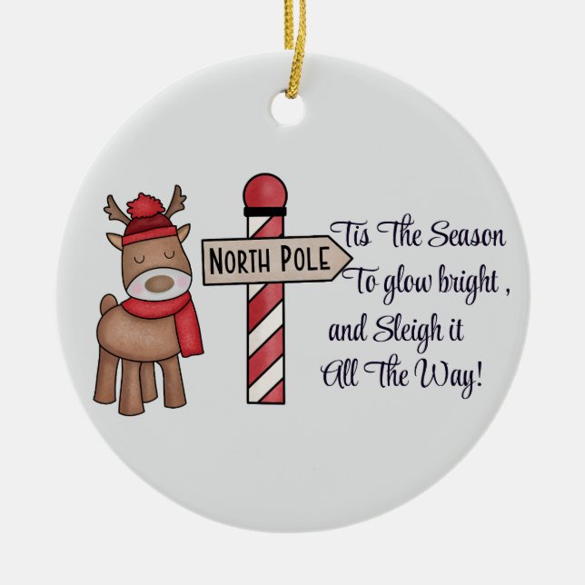 Ornamento de parejas de personalizado, diseño pers (Frente)