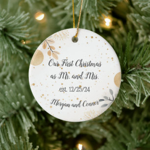 Ornamento de parejas personalizados, Navidades per