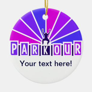 Ornamento de PARKOUR, personalizar