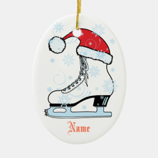Ornamento de patinaje sobre hielo