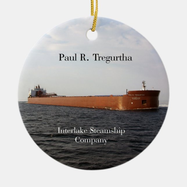 Ornamento de Paul R Tregurtha (Frente)