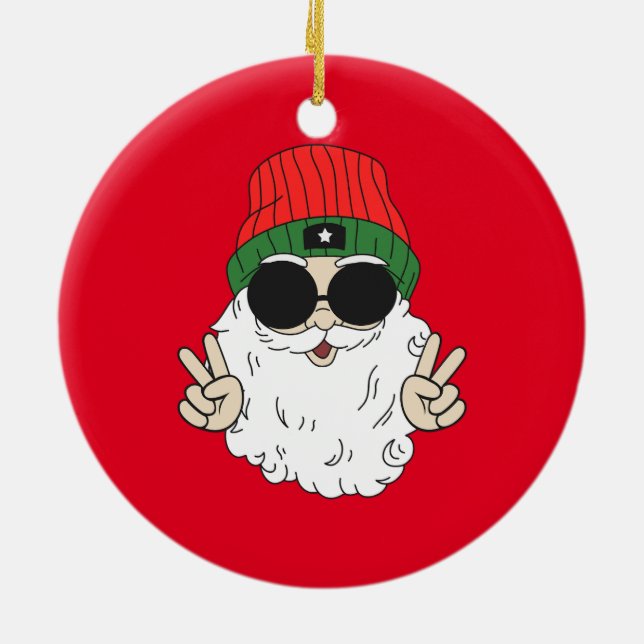 Ornamento de paz de navidades 2023 (Atrás)