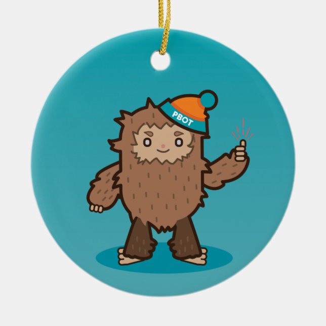 Ornamento de PBOT Sasquatch (Frente)