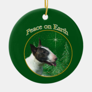 Ornamento de Peace Bull Terrier