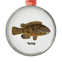 Ornamento de peces Tautog