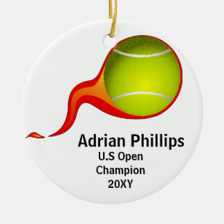 ornamento de pelota de tenis