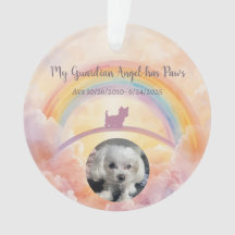 Ornamento de pérdida de mascota - Impresiones de c