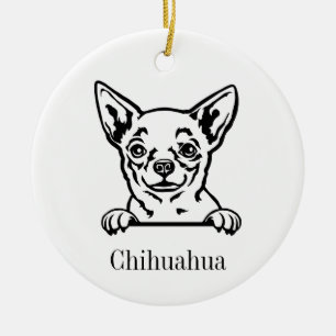 Ornamento de perro chihuahua