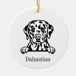 Ornamento de perro dálmata