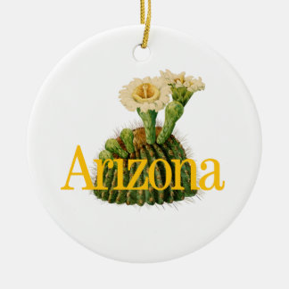 Ornamento de personalizable Arizona con Cactus de 