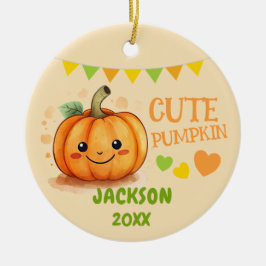 Ornamento de Personalizable de calabaza