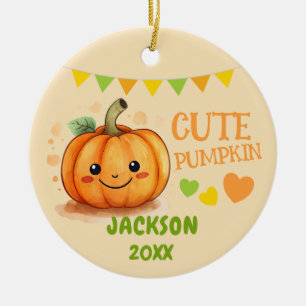 Ornamento de Personalizable de calabaza