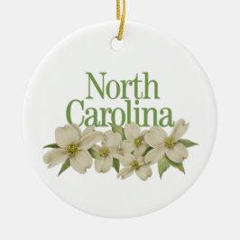 Ornamento de personalizable de Carolina del Norte 