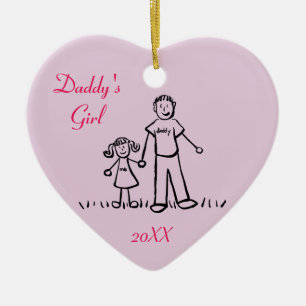 Ornamento de Personalizado de arte de Chica de pap