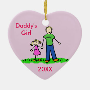 Ornamento de Personalizado de arte de Chica de pap